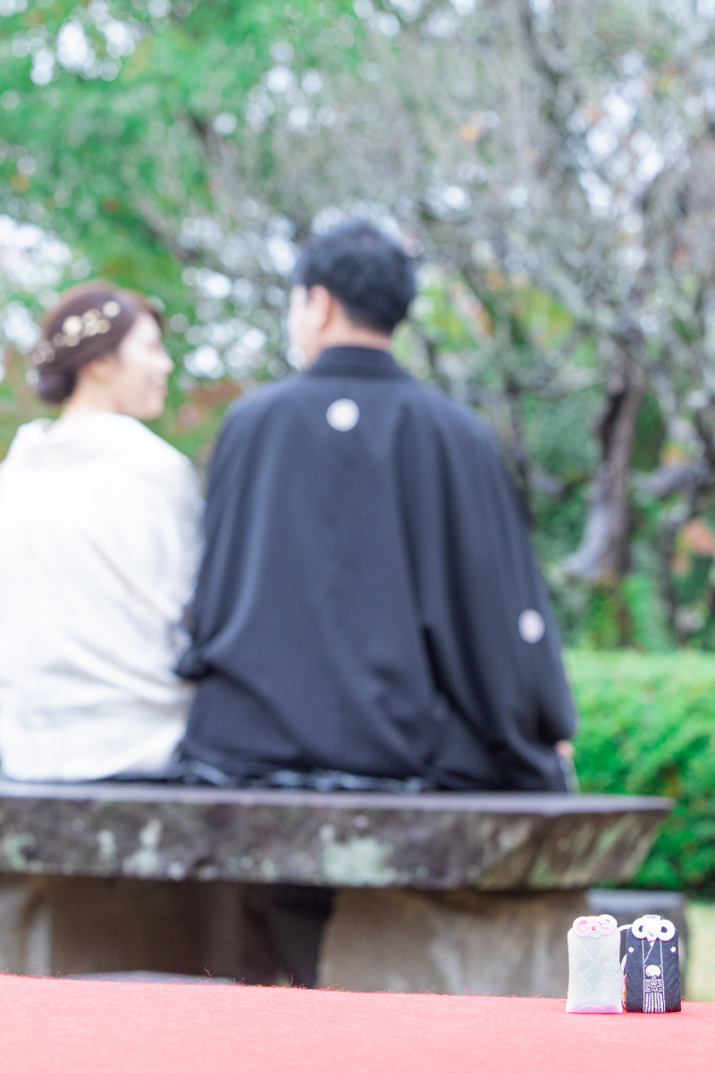 お二人見つめ合ってパシャリ♪