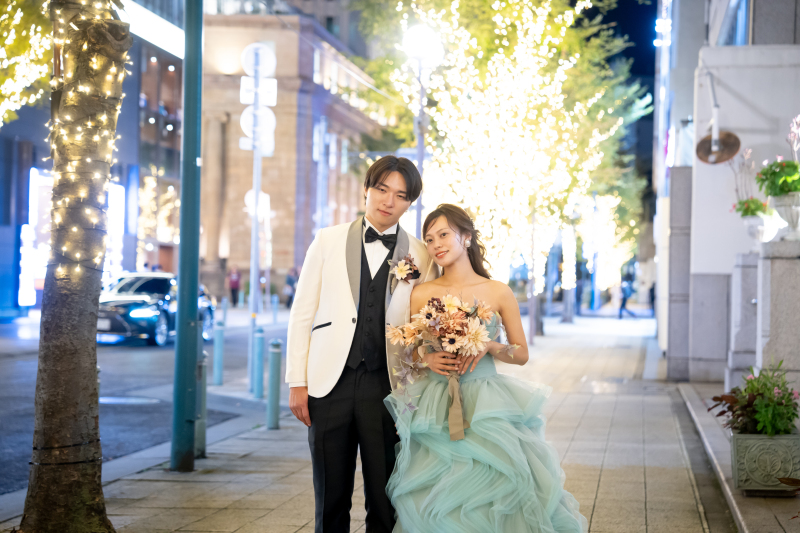 神戸の街並みと一緒に♡