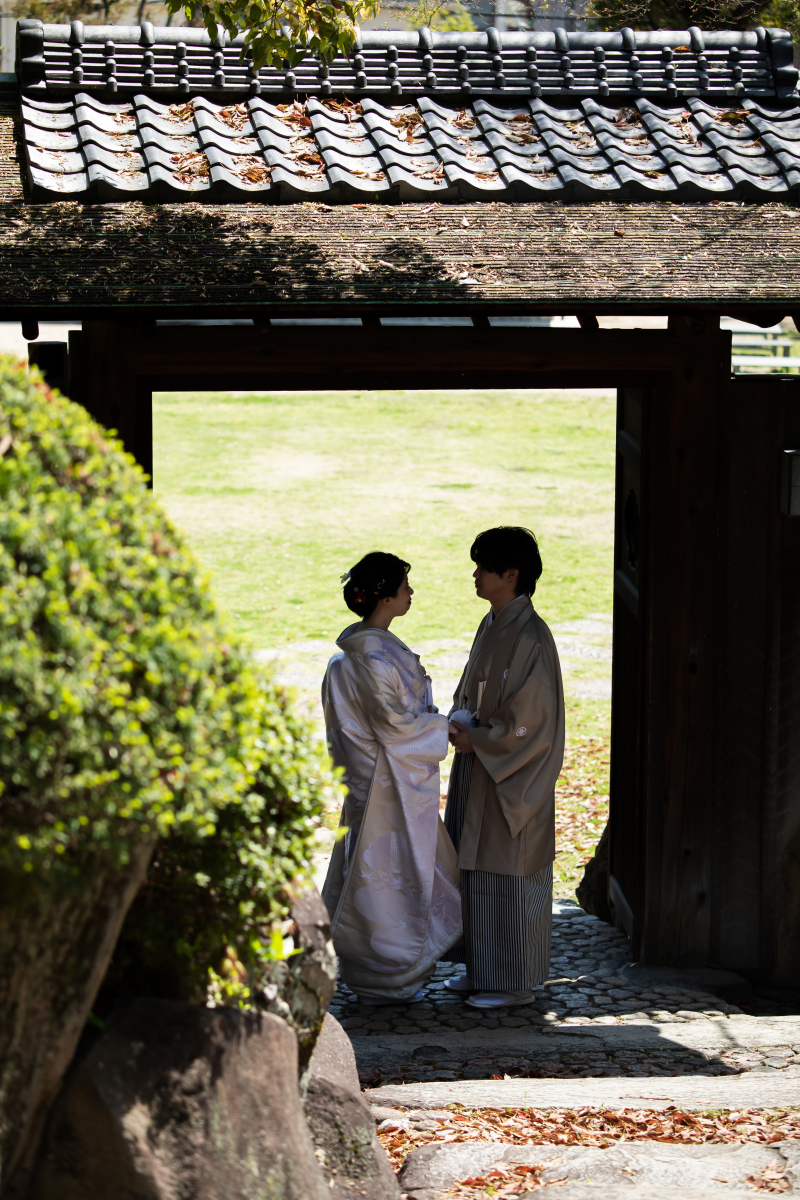 相楽園での撮影♪