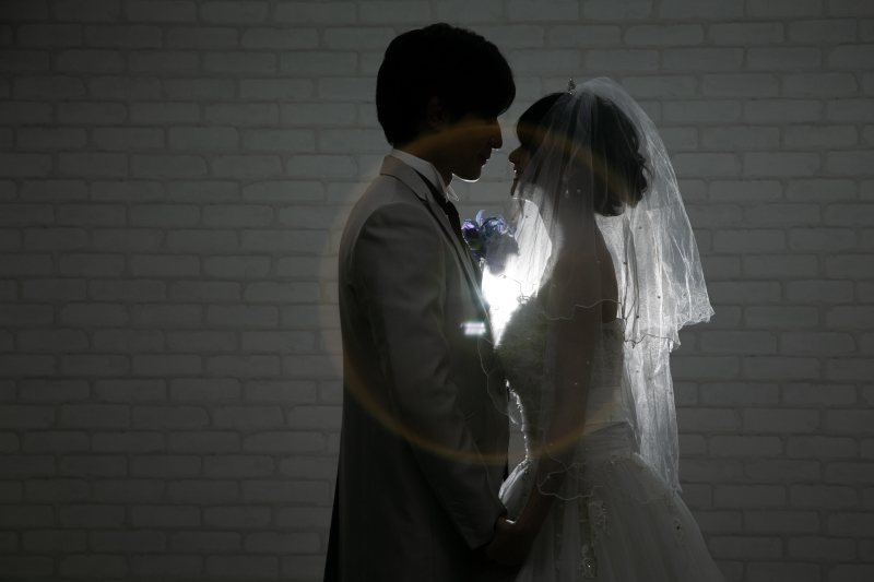 ロマンチックな光のリング