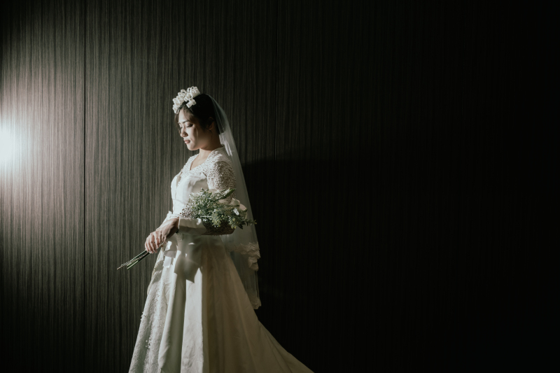 新婦様のソロショットも( *´艸`)