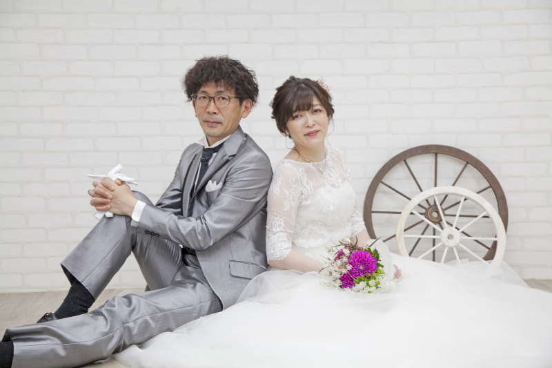 背中合わせで☆