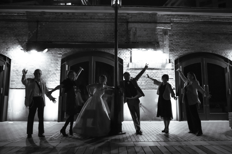 シルエットショット