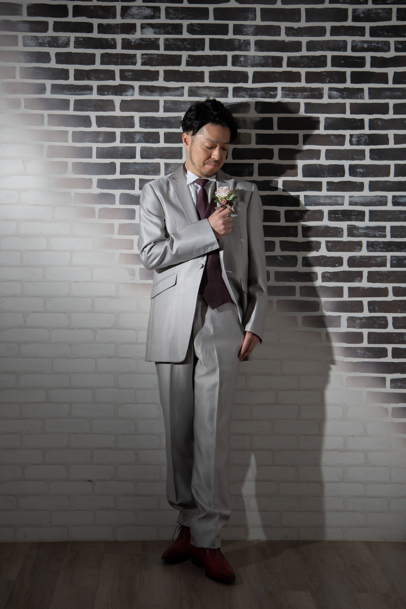 新郎様ソロカット