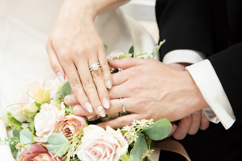 指輪ショット♡