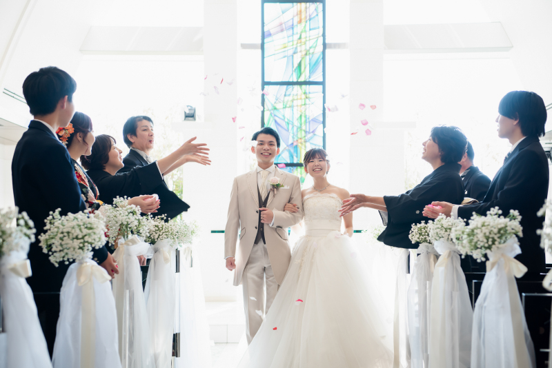 フラワーシャワー