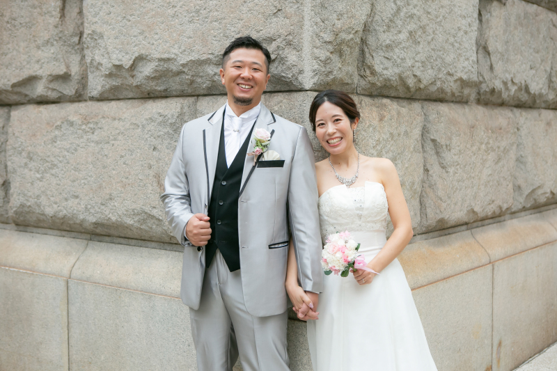 手つなぎショット