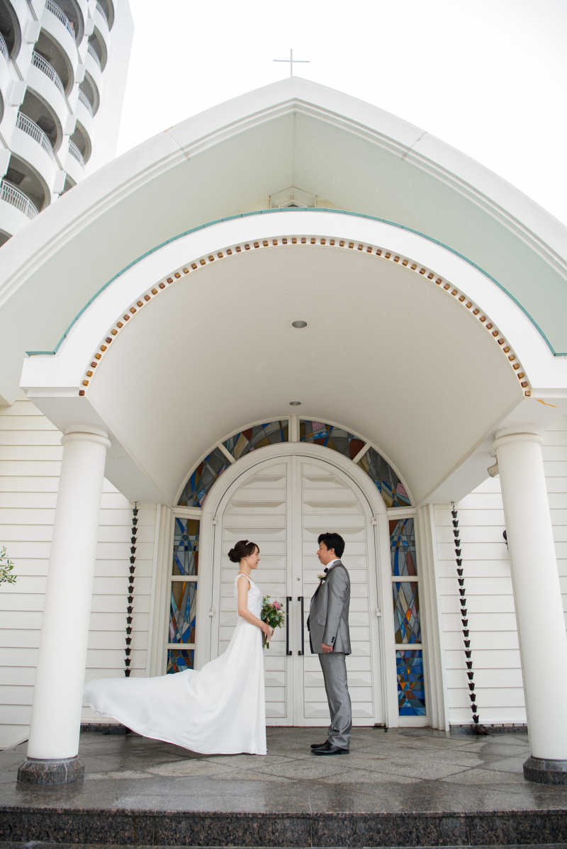 扉の前も素敵なスポットです！