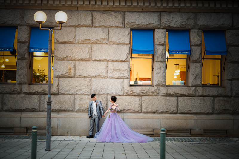 【洋装】ロケーション撮影