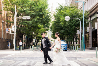 【洋装】ロケーション撮影