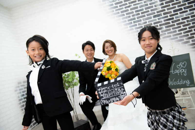 お子様と一緒に記念のお写真を☆