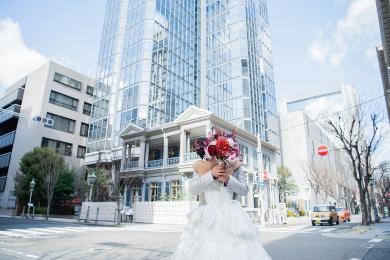 おしゃれに顔隠し