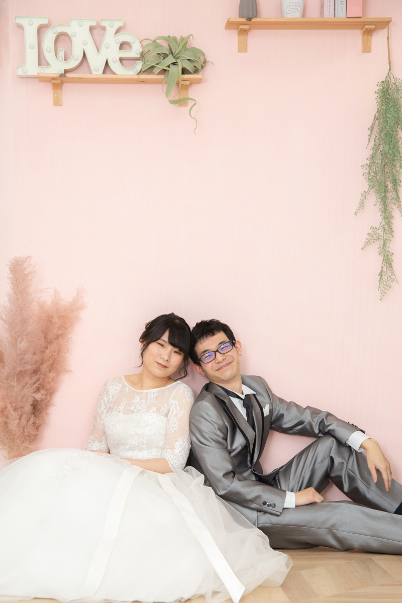 お座りショット☆