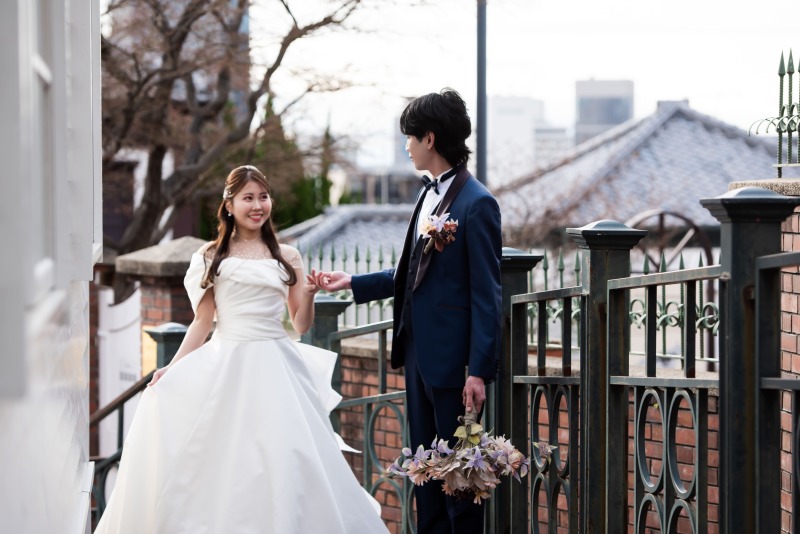 新郎様のエスコート