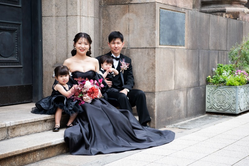 洋装にチェンジ!