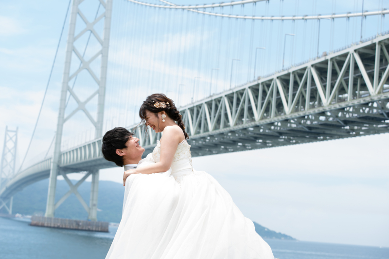 明石海峡大橋が間近に!!!