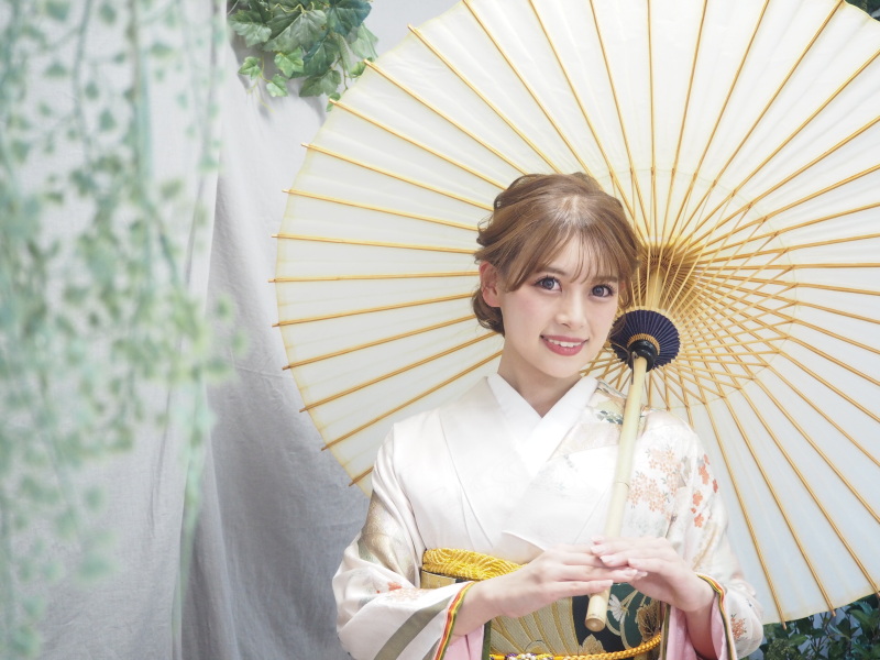 留袖・訪問着・振袖もご用意 ご家族との記念に