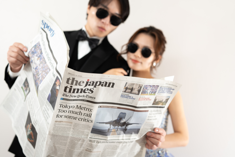 小物の持ち込みOK♪お二人の思い出の品とお写真を!