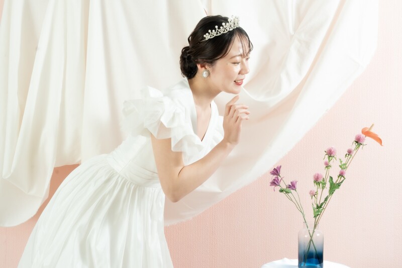 プレストベル_ウエディングドレスが豊富