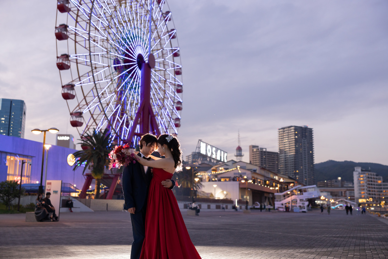 夕暮れから徐々に変わっていく雰囲気を逃しません!