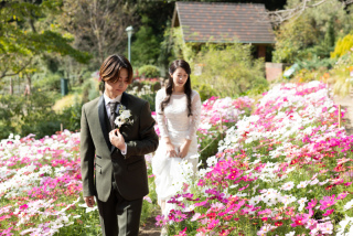 プレストベル_神戸前撮りロケーション　＠布引ハーブ園
