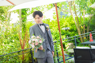 メンズヘアセット