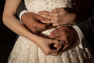 結婚指輪撮影
