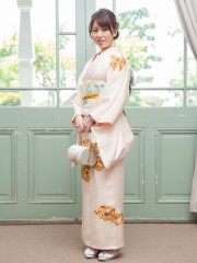 訪問着レンタル+着付(足袋・肌着含む一式)