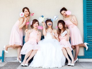 ブライズメイドドレスレンタル