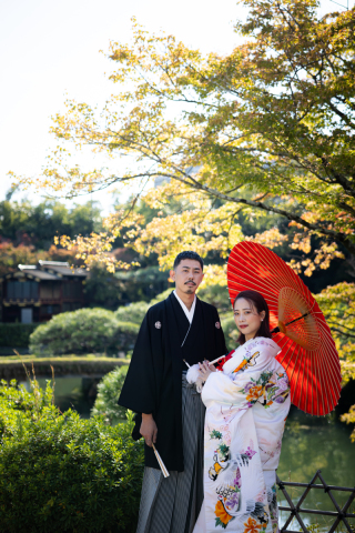 プレストベル_和装 ロケ撮影