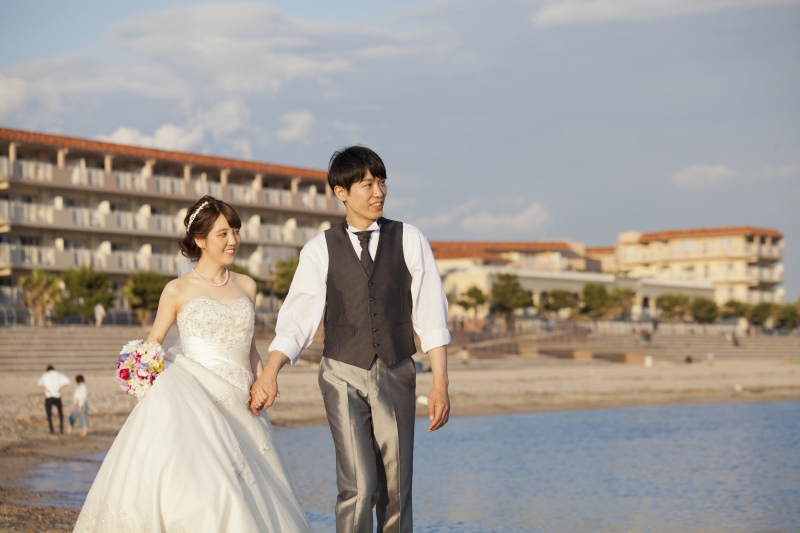 プレストベル_海で撮影できる