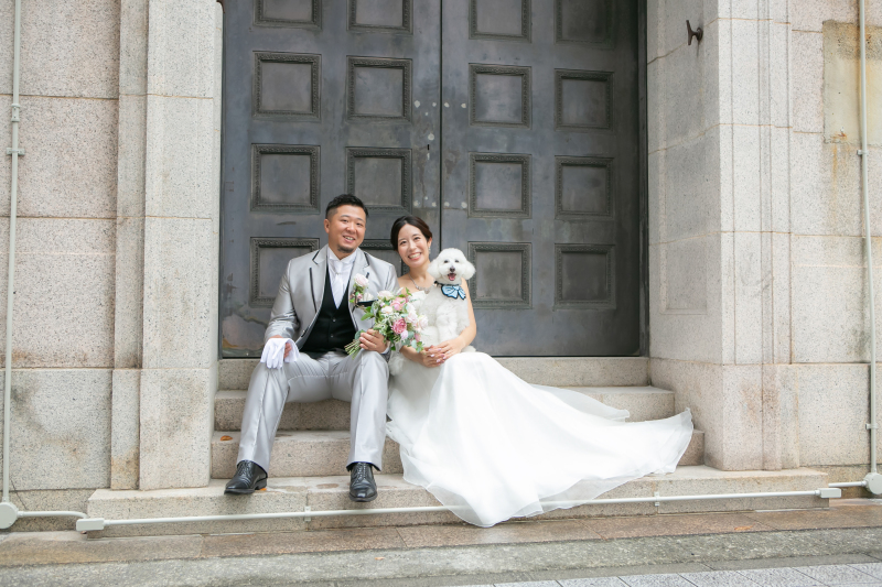 【ペットとお散歩洋装ロケプラン】◇ロケ地1か所◇衣装ランクによる追加料金なし!全て込み料金