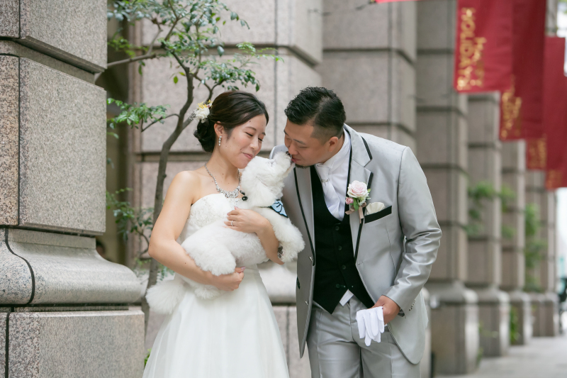 【ペットとお散歩洋装ロケプラン】◇ロケ地1か所◇衣装ランクによる追加料金なし!全て込み料金