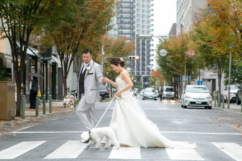 【ペットとお散歩洋装ロケプラン】◇ロケ地1か所◇衣装ランクによる追加料金なし!全て込み料金