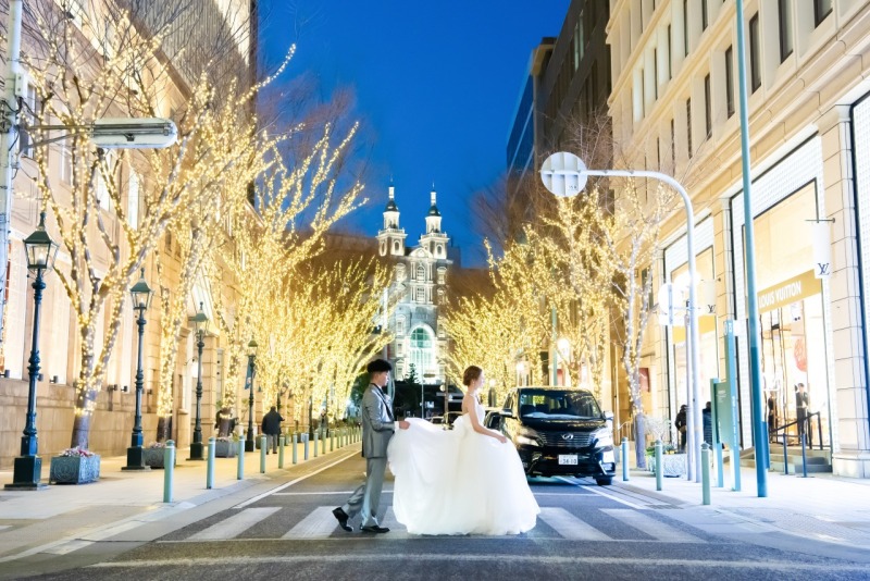 【冬ロケ☆季節限定！イルミネーション撮影】