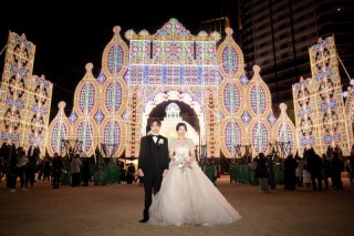 【冬ロケ☆季節限定！ルミナリエ撮影】│衣装ランクによる追加料金なし！全て込み料金◇ご家族、ご友人と一緒に撮影OK◇