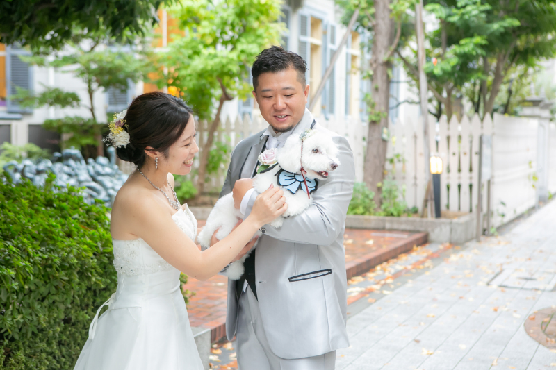 【ペットとお散歩洋装ロケプラン】◇ロケ地1か所◇衣装ランクによる追加料金なし!全て込み料金