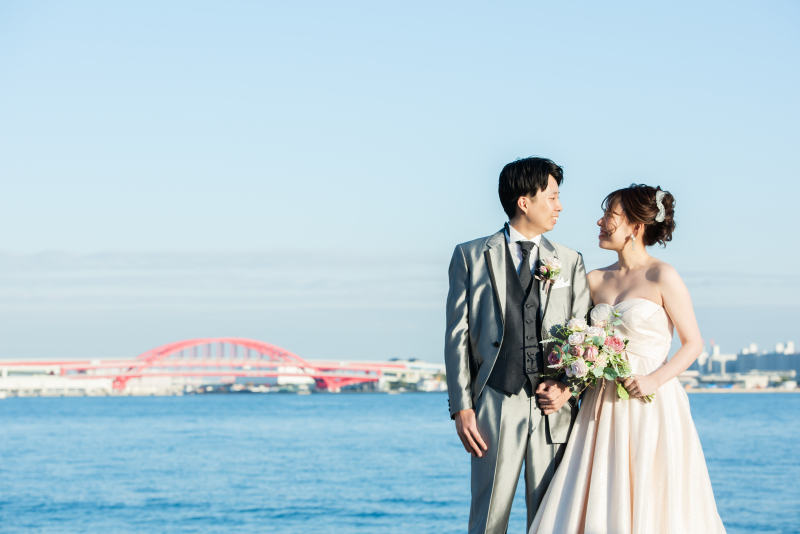 【洋装ロケーション(ハーバーランドor旧居留地)】ロケ地1か所│衣装ランクによる追加料金なし!全て込み料金