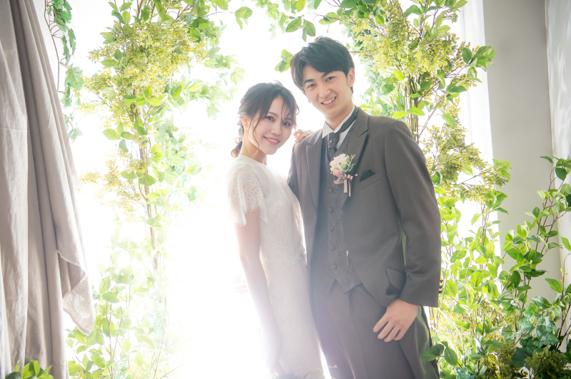 [洋装ロケーション]＋[洋装＆和装スタジオ]プラン◇衣装ランクによる追加料金なし！撮影料・ヘアメイク・衣装・データ全て込み料金