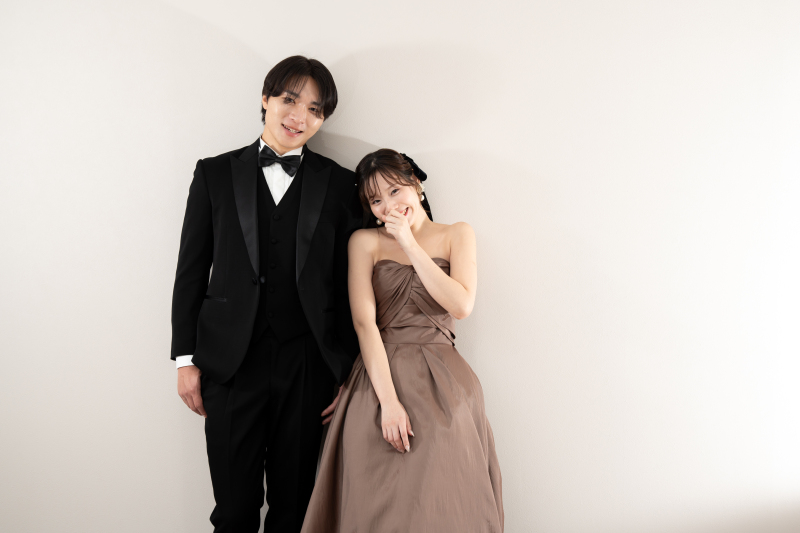 【洋装スタジオ】衣装ランクによる追加料金なし(100着以上から選べる)◇撮影料・ヘアメイク・衣装・データ全て込み料金