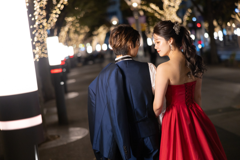 [洋装ロケーション]＋[洋装＆和装スタジオ]プラン◇衣装ランクによる追加料金なし！撮影料・ヘアメイク・衣装・データ全て込み料金