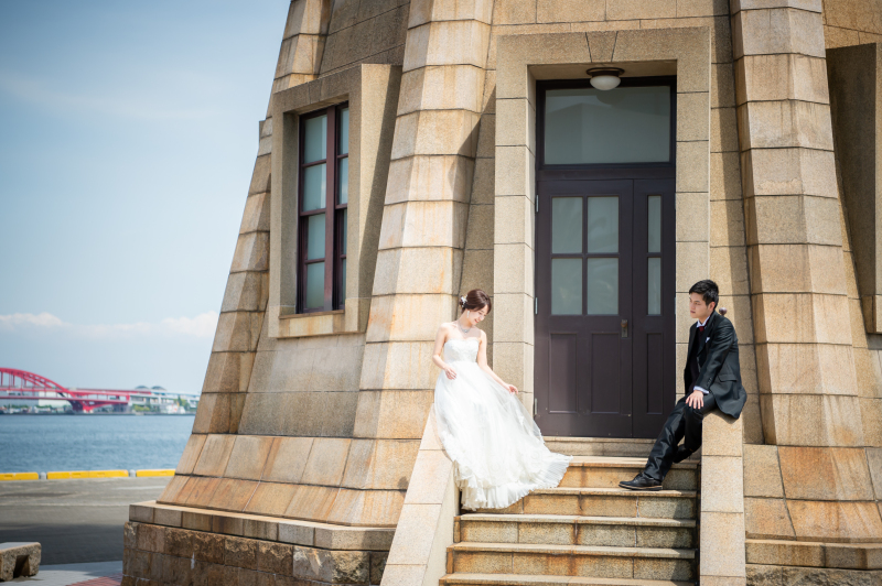 【神戸満喫・ハーバー&旧居留地2ヶ所洋装ロケプラン】2h撮影100カット付◇衣装による追加料金なし!