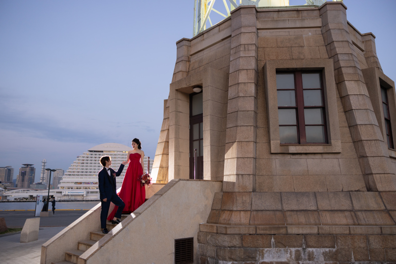 [洋装ロケーション]＋[洋装＆和装スタジオ]プラン◇衣装ランクによる追加料金なし！撮影料・ヘアメイク・衣装・データ全て込み料金