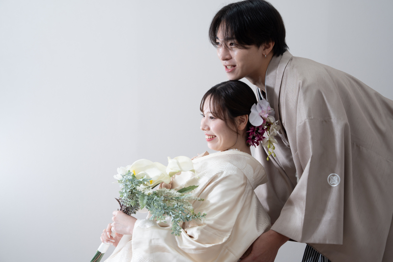 【和装+洋装スタジオ】◇衣装ランクによる追加料金なし(100着以上から選べる)◇撮影料・ヘアメイク・衣装・データ全て込み料金