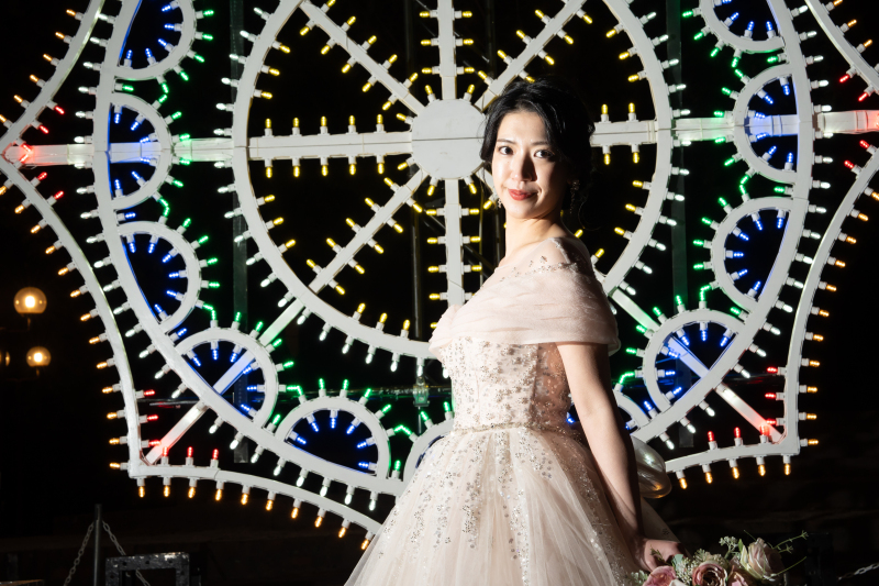 【冬ロケ☆季節限定!ルミナリエ撮影】│衣装ランクによる追加料金なし!全て込み料金◇ご家族、ご友人と一緒に撮影OK◇