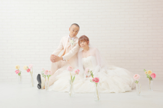 ドレス２着で雰囲気を変えて✧