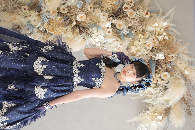 リボンいっぱいのヘアスタイルもキュート