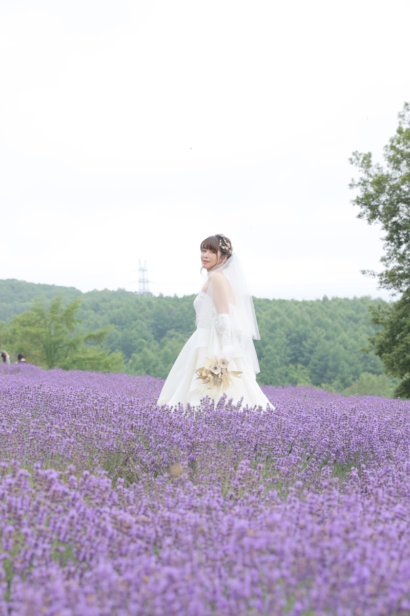 ラベンダーの妖精のよう！