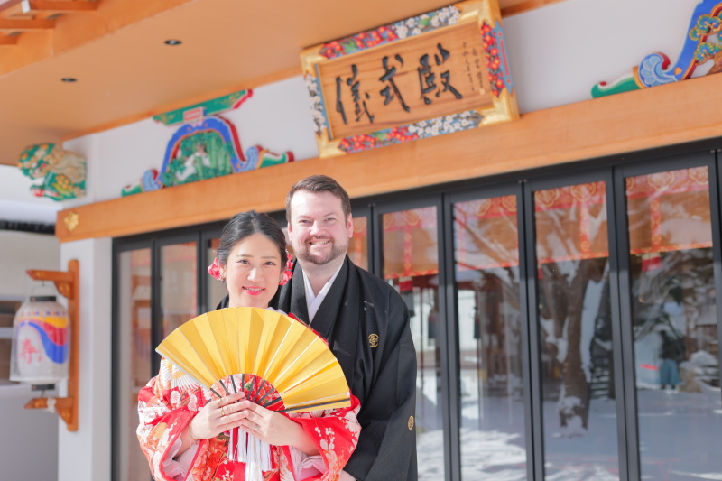 フォトスタジオプリンセス札幌_神社・寺院で撮影できる