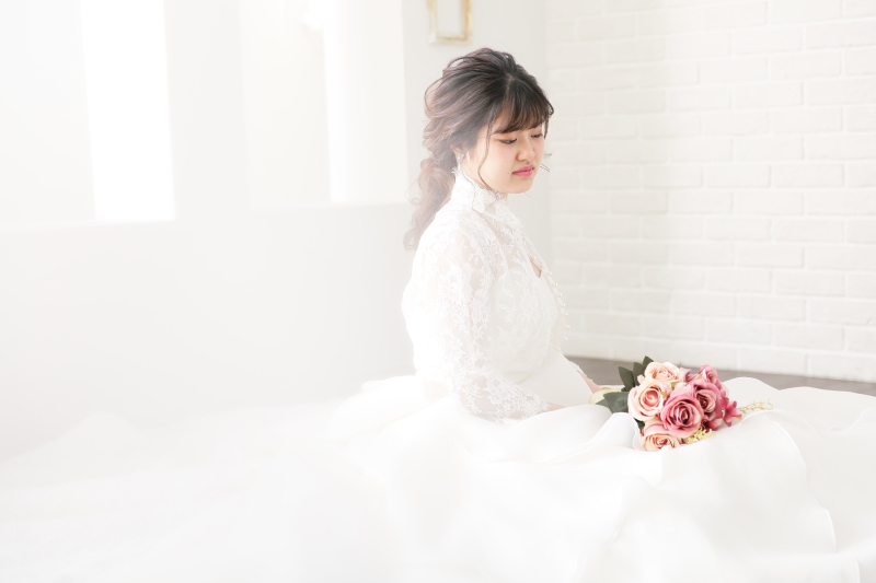 モデル撮影のような雰囲気